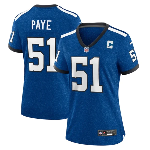 Kwity paye indianapolis colts nike womens indiana nights alternate game jersey Royal