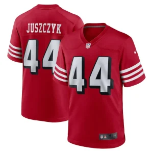 Kyle juszczyk san francisco 49ers nike alternate game jersey Scarlet