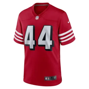 Kyle juszczyk san francisco 49ers nike alternate game jersey Scarlet M