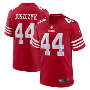 Kyle juszczyk san francisco 49ers nike player game jersey Scarlet