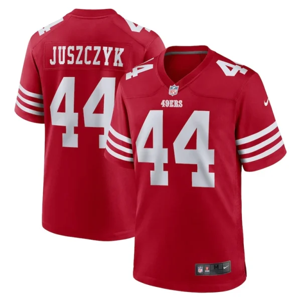 Kyle juszczyk san francisco 49ers nike player game jersey Scarlet