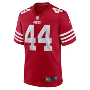 Kyle juszczyk san francisco 49ers nike player game jersey Scarlet M