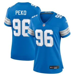 Kyle peko detroit lions nike womens game jersey Blue