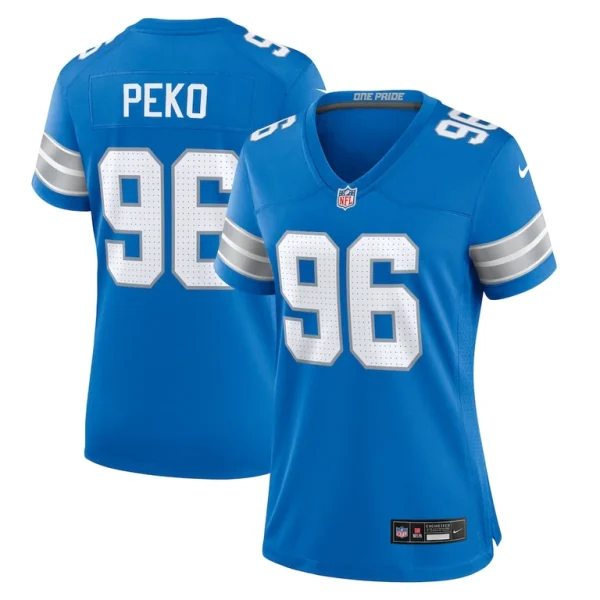 Kyle peko detroit lions nike womens game jersey Blue