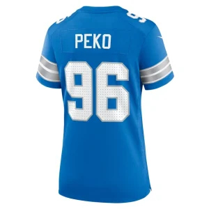 Kyle peko detroit lions nike womens game jersey Blue L