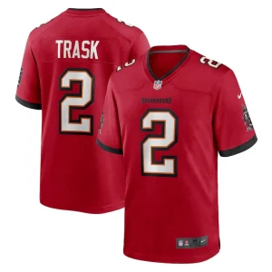Kyle trask tampa bay buccaneers nike game player jersey Red