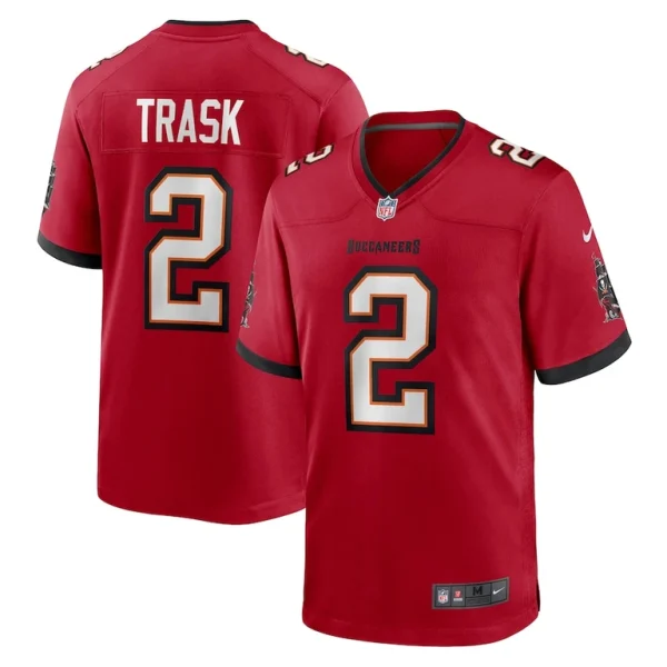 Kyle trask tampa bay buccaneers nike game player jersey Red