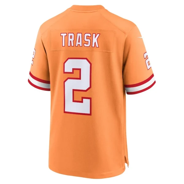 Kyle trask tampa bay buccaneers nike throwback game jersey Orange L