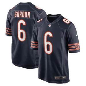 Kyler gordon chicago bears nike game player jersey Navy