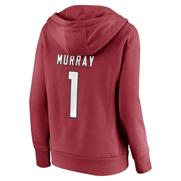 Kyler murray arizona cardinals achopeca womens player icon name number pullover hoodie cardinal Cardinal L