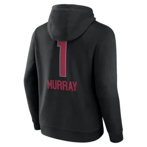 Kyler murray arizona cardinals team wordmark name number pullover hoodie Black L