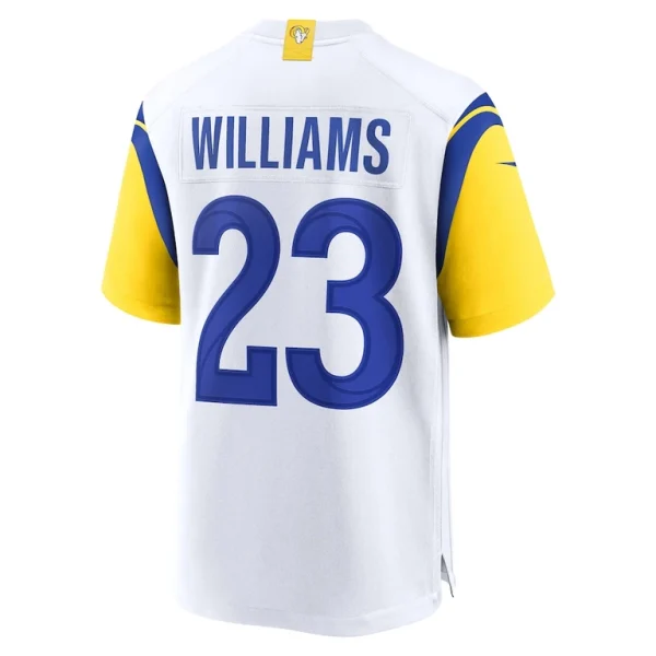Kyren williams los angeles rams nike game jersey White L