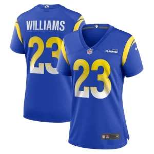 Kyren williams los angeles rams nike womens game player jersey Royal