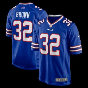 Kyron brown buffalo bills nike game jersey Royal