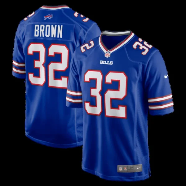 Kyron brown buffalo bills nike game jersey Royal