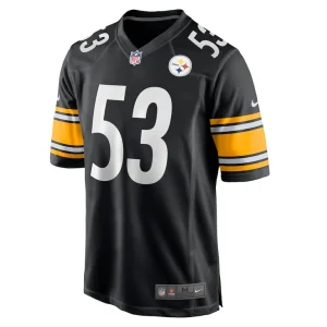 Kyron johnson pittsburgh steelers nike game jersey Black M