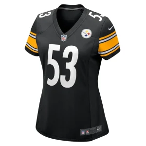 Kyron johnson pittsburgh steelers nike womens game jersey Black M