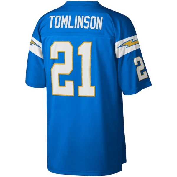 Ladainian tomlinson los angeles chargers mitchell ness legacy replica jersey Powder blue L