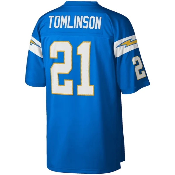 Ladainian tomlinson los angeles chargers mitchell ness legacy replica jersey Powder blue L