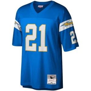 Ladainian tomlinson los angeles chargers mitchell ness legacy replica jersey Powder blue M