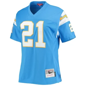 Ladainian tomlinson los angeles chargers mitchell ness womens legacy replica player jersey Powder blue M