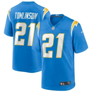 Ladainian tomlinson los angeles chargers nike game retired player jersey Powder blue