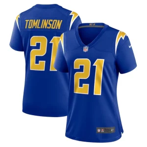Ladainian tomlinson los angeles chargers nike womens retired game jersey Royal
