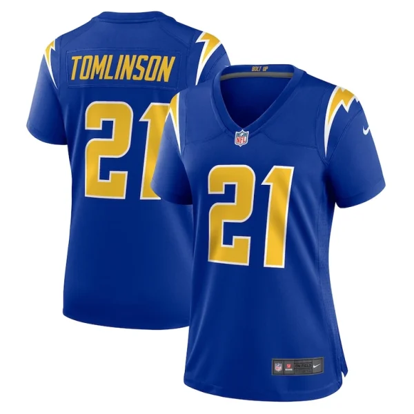 Ladainian tomlinson los angeles chargers nike womens retired game jersey Royal