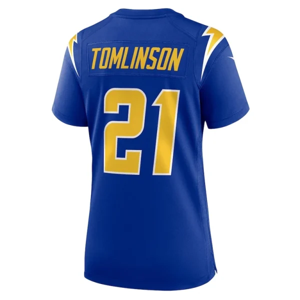 Ladainian tomlinson los angeles chargers nike womens retired game jersey Royal L