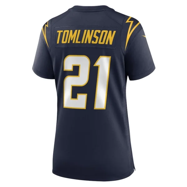 Ladainian tomlinson los angeles chargers nike womens retired player jersey Navy L
