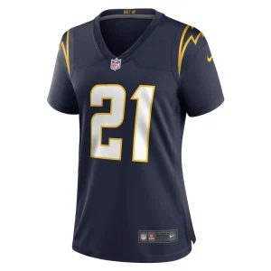 Ladainian tomlinson los angeles chargers nike womens retired player jersey Navy M