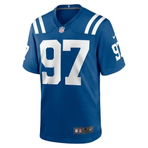 Laiatu latu indianapolis colts nike player game jersey Royal M