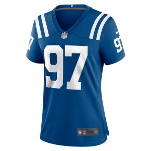 Laiatu latu indianapolis colts nike womens game jersey Royal M