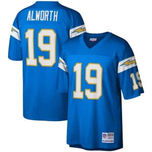 Lance alworth los angeles chargers mitchell ness legacy replica jersey Powder blue