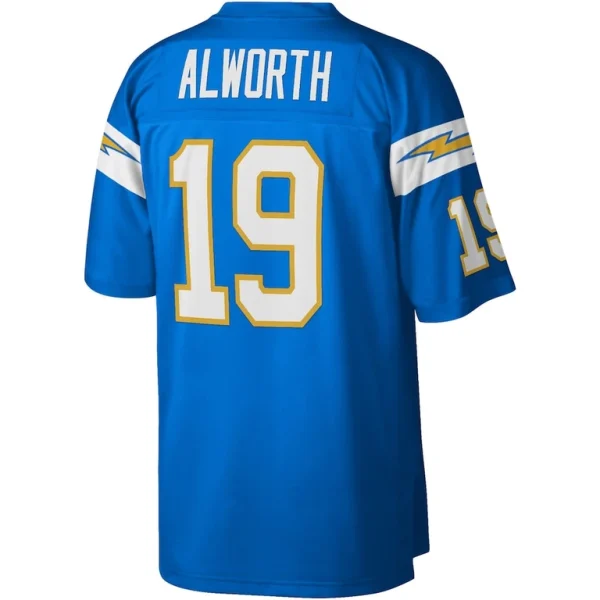 Lance alworth los angeles chargers mitchell ness legacy replica jersey Powder blue L