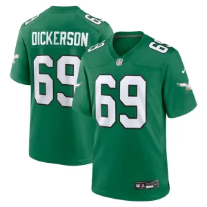 Landon dickerson philadelphia eagles nike alternate game jersey Kelly green