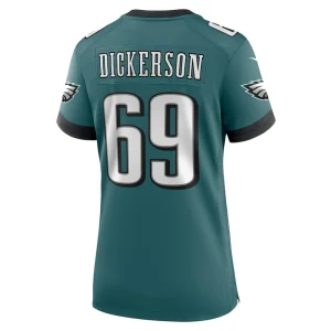 Landon dickerson philadelphia eagles nike womens team game jersey Midnight green L