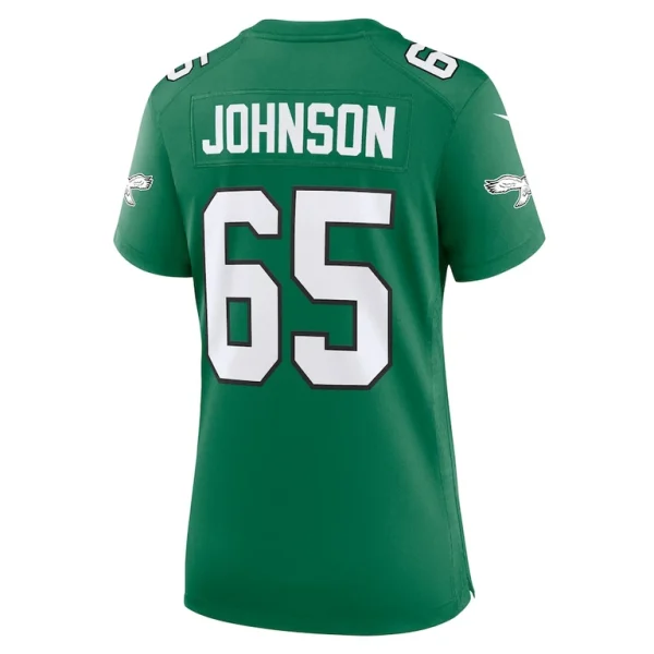 Lane johnson philadelphia eagles nike womens alternate game jersey Kelly green L