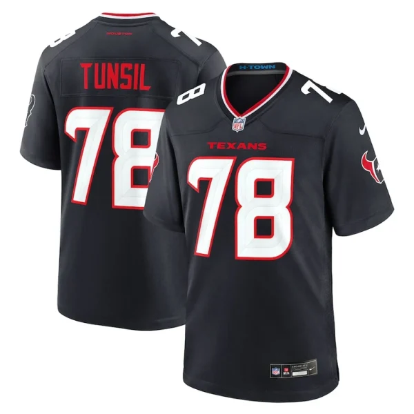 Laremy tunsil houston texans nike team game jersey Navy
