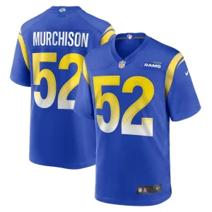 Larrell murchison los angeles rams nike team game jersey Royal