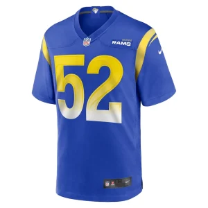 Larrell murchison los angeles rams nike team game jersey Royal M