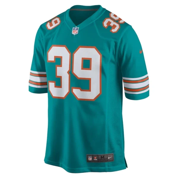 Larry csonka miami dolphins nike retired player jersey Aqua M