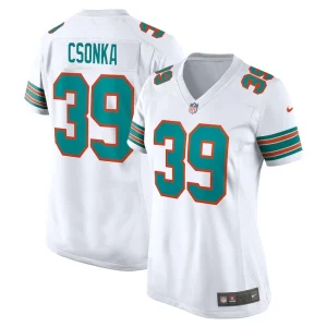Larry csonka miami dolphins nike retired player jersey White