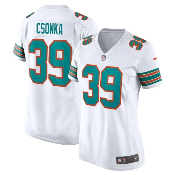 Larry csonka miami dolphins nike retired player jersey White