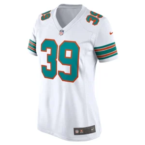 Larry csonka miami dolphins nike retired player jersey White M