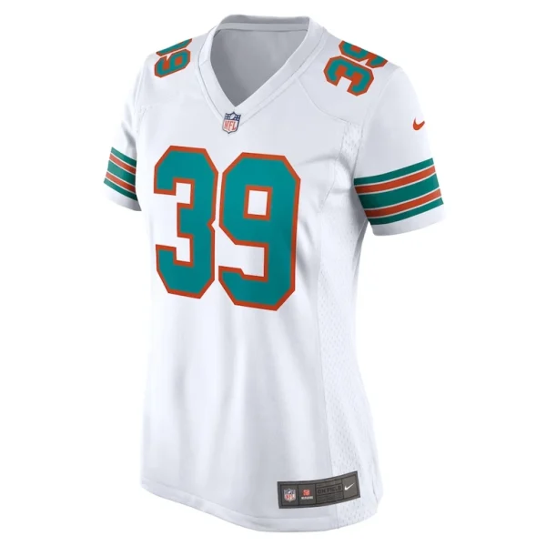 Larry csonka miami dolphins nike retired player jersey White M