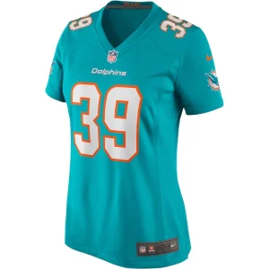 Larry csonka miami dolphins nike womens game retired player jersey Aqua M