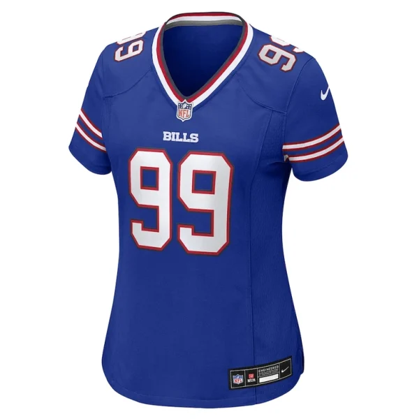 Larry ogunjobi buffalo bills nike womens team game jersey Royal M