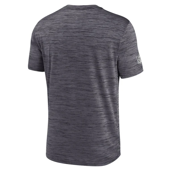 Las vegas raiders nike 2024 sideline velocity performance t shirt Black L