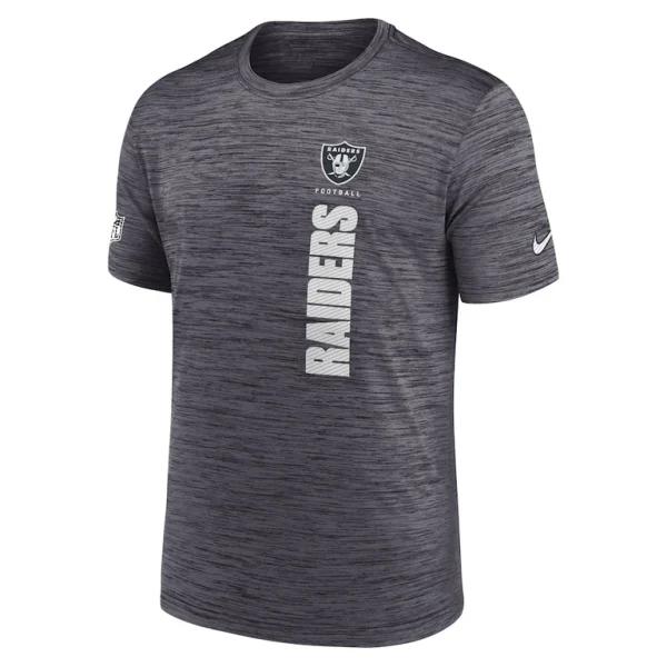 Las vegas raiders nike 2024 sideline velocity performance t shirt Black M